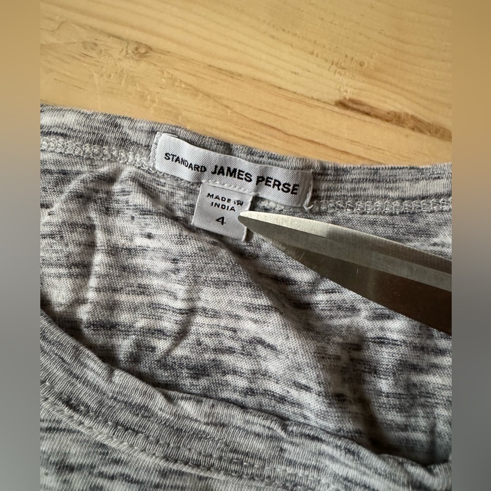 James Perse Vintage Boxy Tee - Picture 2 of 3
